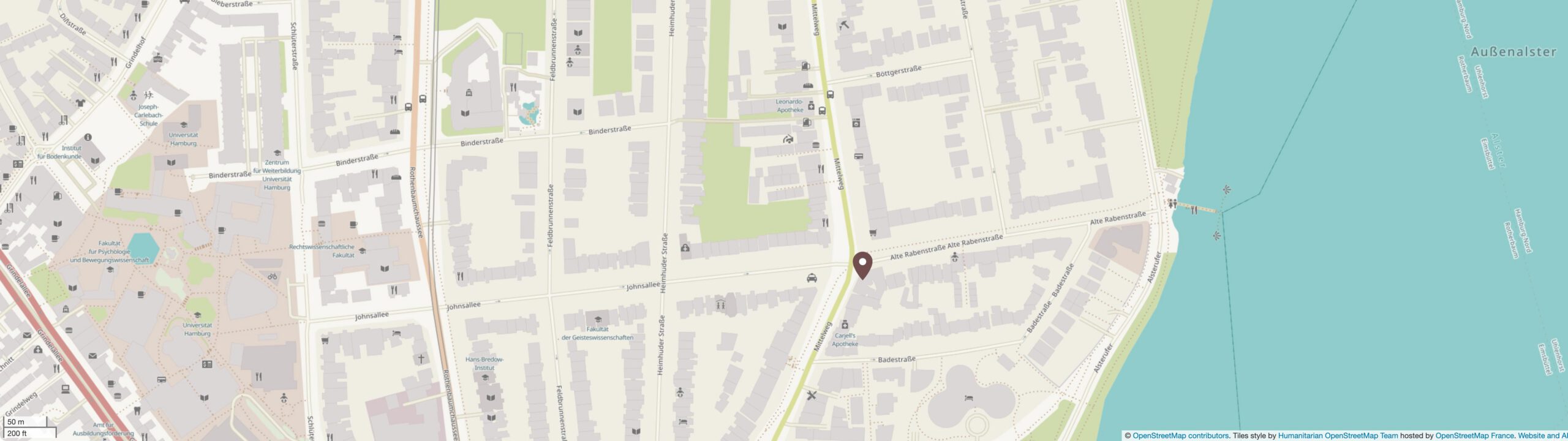 DIA-Light Hamburg Flur Openstreetmap